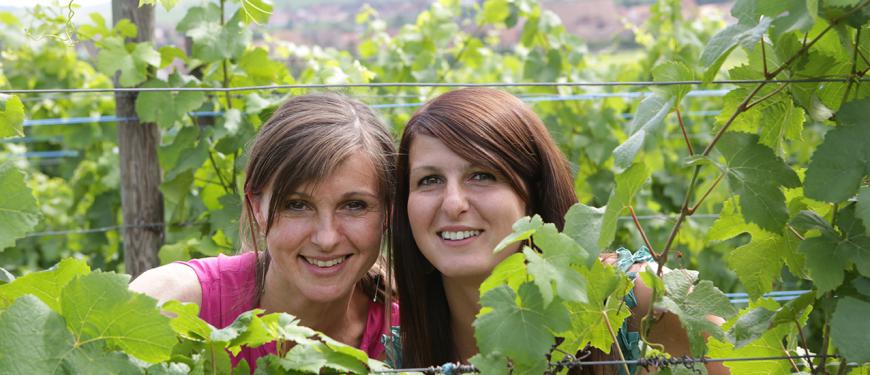 Sylvie et Anne-Cécile Carrer au Quai des Vignerons